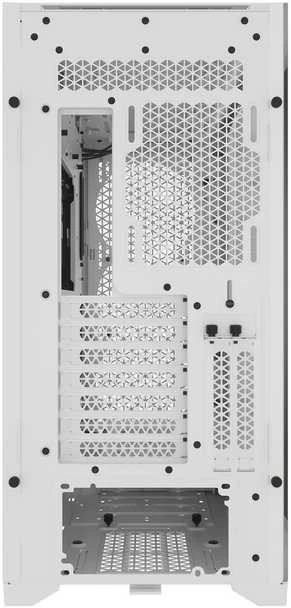 Corsair Frame 5000D PC-kompiuterio korpusas, Midi-Tower, E-ATX, Tempered Glass – baltos spalvos
