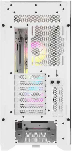 Corsair Frame 5000D RS ARGB PC-kompiuterio korpusas, Midi-Tower, E-ATX, Tempered Glass – baltos spalvos