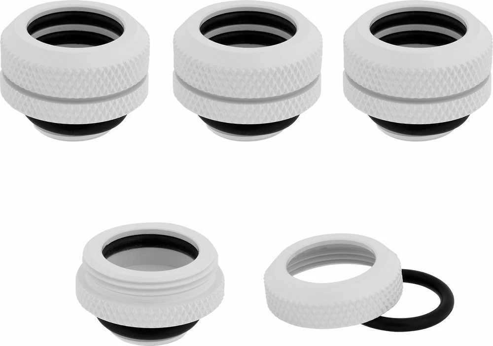 Corsair XF jungčių komplektas 14mm vamzdžiams, baltos