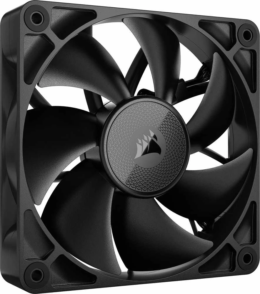 Corsair iCUE LINK RX120 Series, PWM korpuso ventiliatorius 3er Pack - 120 mm, juodos spalvos