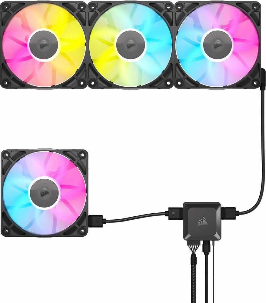 Corsair iCUE LINK RX120 RGB Juodas CO-9051017-WW