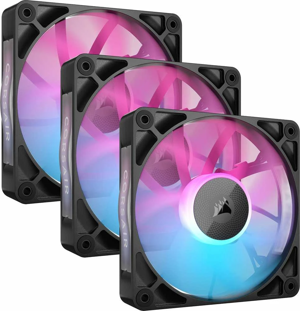 Corsair iCUE LINK RX120 RGB ventiliatorių rinkinys