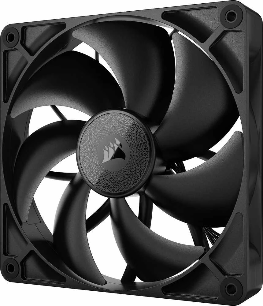 Corsair iCUE LINK RX140 Series, PWM korpuso ventiliatorius - 140mm, juodos spalvos