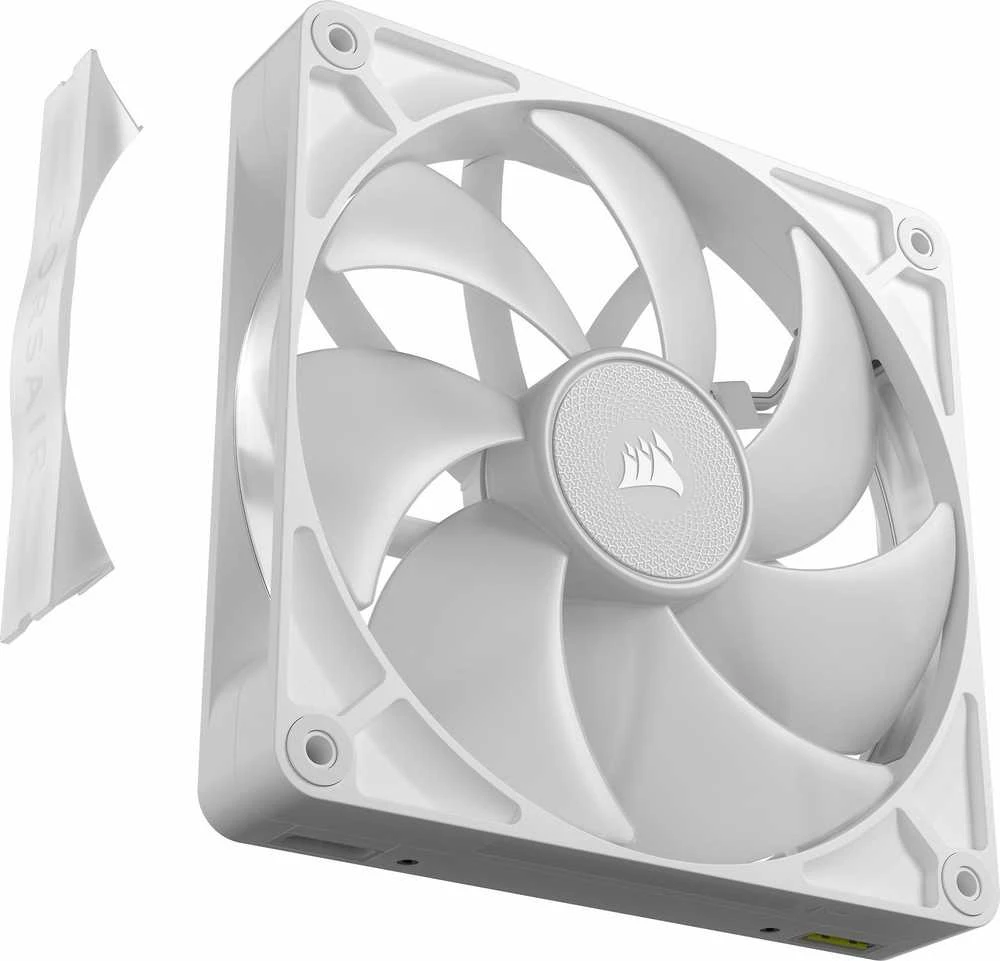 Corsair iCUE LINK RX140 RGB Series, PWM korpuso ventiliatorius – 140mm, baltos spalvos