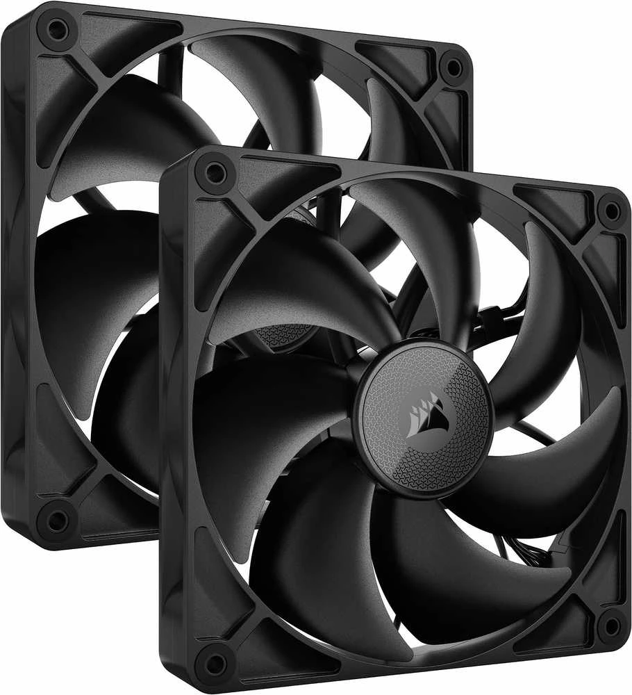 Corsair iCUE LINK RX140 ventiliatorių rinkinys, juodi
