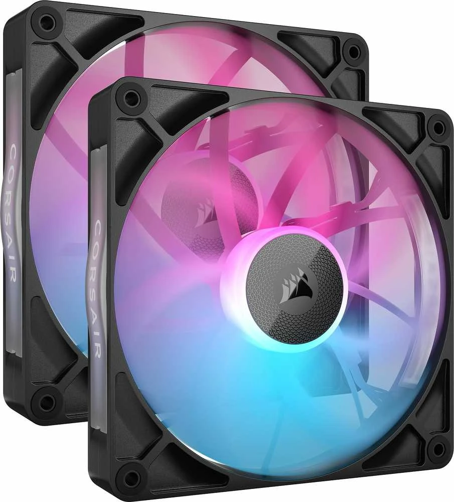 Corsair iCUE LINK RX140 RGB Series, PWM fan – 140mm, juodas