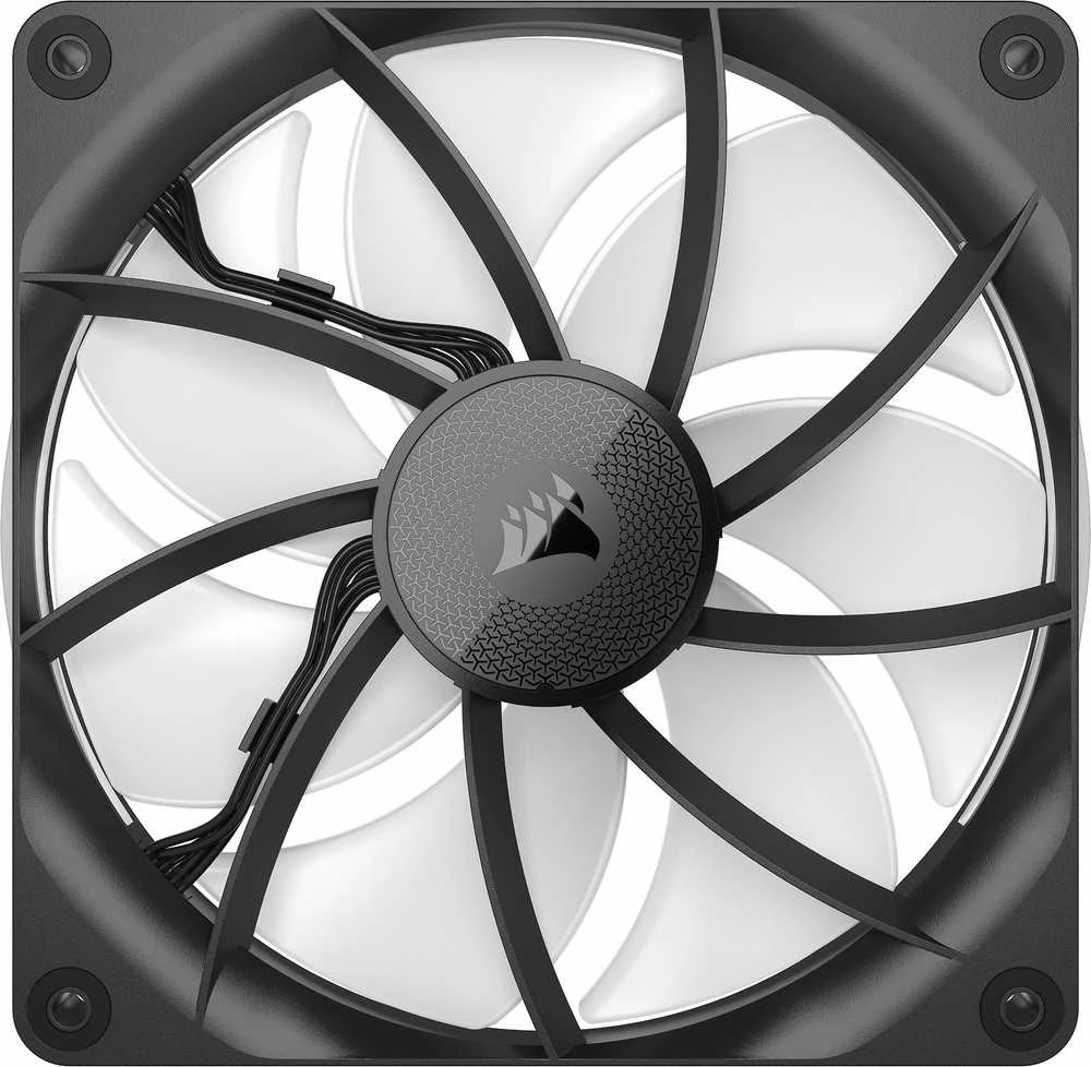 Corsair iCUE LINK RX140 RGB Series, PWM fan – 140mm, juodas