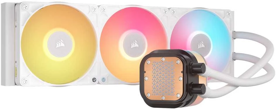 Corsair iCUE LINK Titan 360 RX LCD RGB CW-9061026-WW Baltas