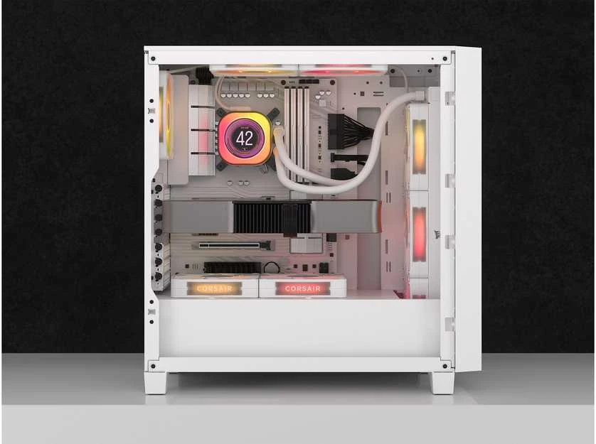 Corsair iCUE LINK Titan 360 RX LCD RGB CW-9061026-WW Baltas