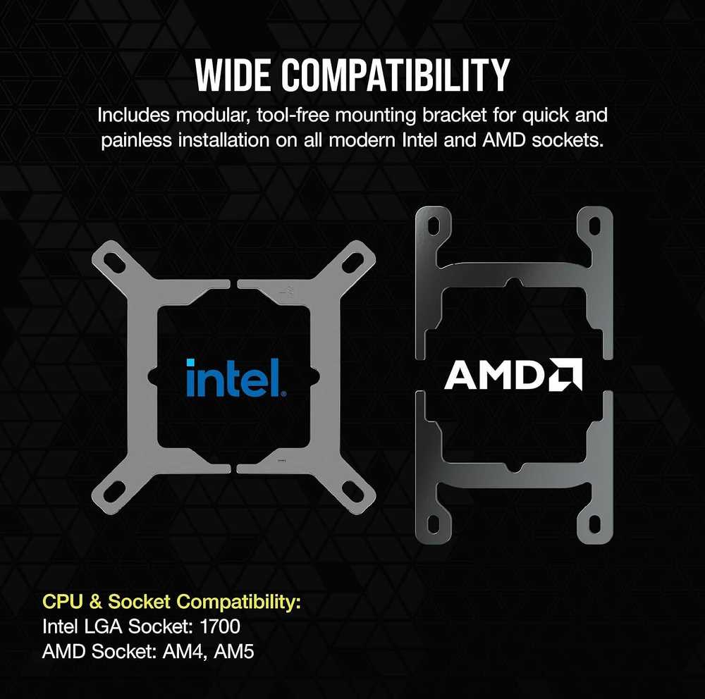 Corsair CPU vandens blokas XC7 ELITE LCD Baltas