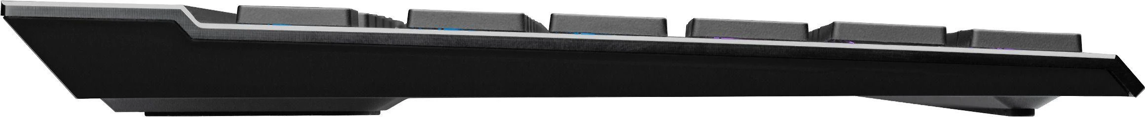 Corsair Klaviatūra | K100 AIR | Mechaninė klaviatūra žaidimams | Wireless/su laidu | Nordic | Bluetooth | Juodas | USB Type-A | CHERRY MX Ultra LP TACTILE