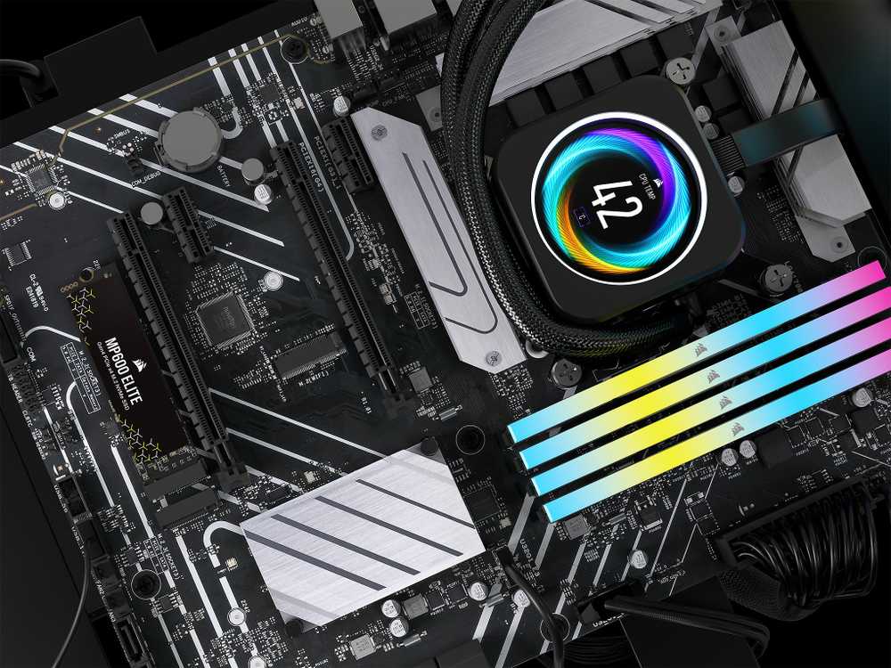 M.2 1TB CORSAIR PCI-E NVMe Gen4 MP600 ELITE mažmeninė prekyba