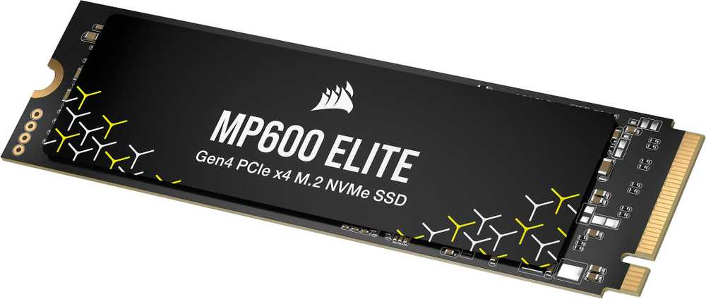 M.2 1TB CORSAIR PCI-E NVMe Gen4 MP600 ELITE mažmeninė prekyba