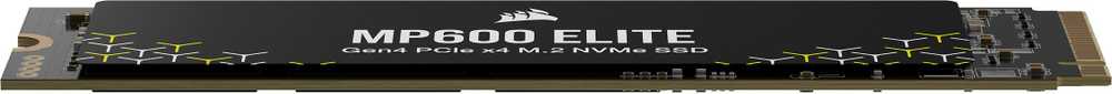 M.2 1TB CORSAIR PCI-E NVMe Gen4 MP600 ELITE mažmeninė prekyba