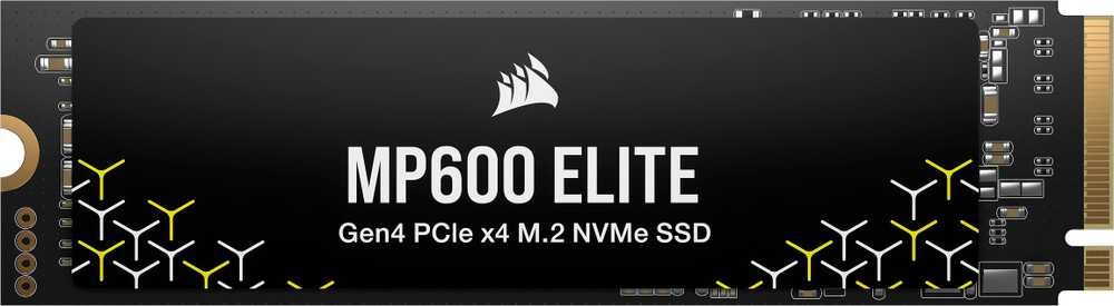 M.2 1TB CORSAIR PCI-E NVMe Gen4 MP600 ELITE mažmeninė prekyba