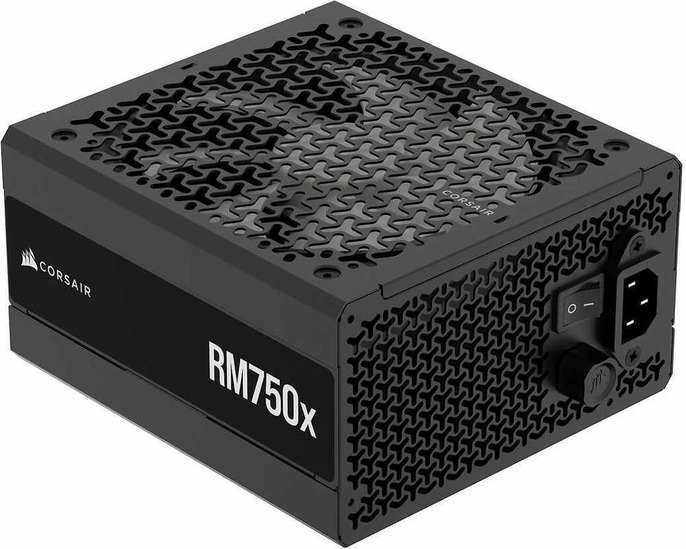 CORSAIR RMx serijos RM750x 750 vatų ATX 3.0 80 PLUS GOLD sertifikuotas visiškai modulinis maitinimo šaltinis