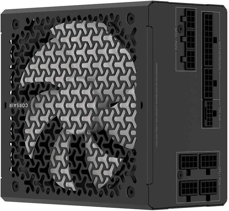 CORSAIR RMx serijos RM750x 750 vatų ATX 3.0 80 PLUS GOLD sertifikuotas visiškai modulinis maitinimo šaltinis