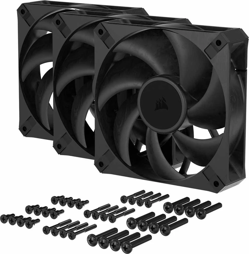 Corsair RS120 MAX 120 mm PWM trigubas juodas CO-9050171-WW