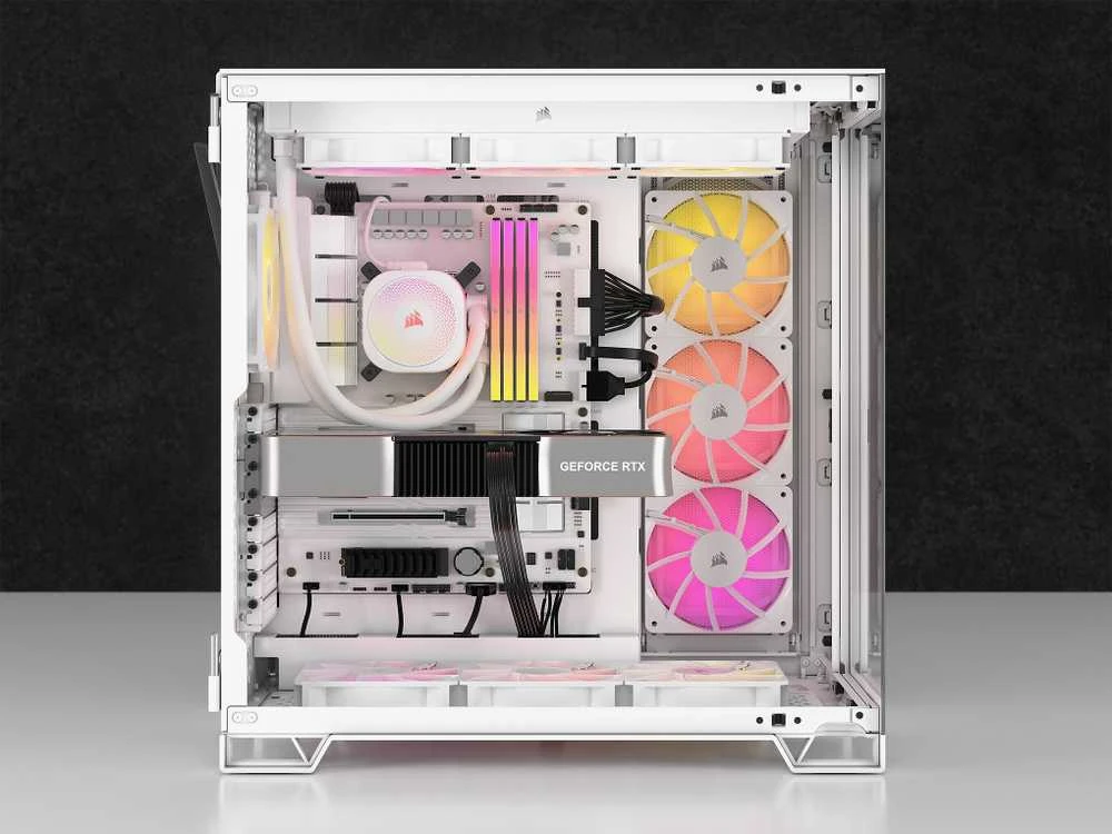 Corsair RS ARGB PWM Fan – 140 mm, baltas