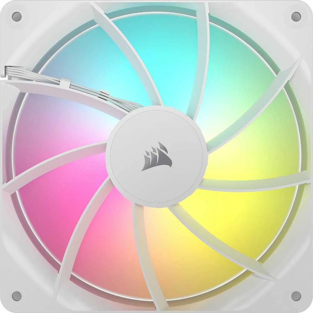 Corsair RS ARGB PWM Fan – 140 mm, baltas