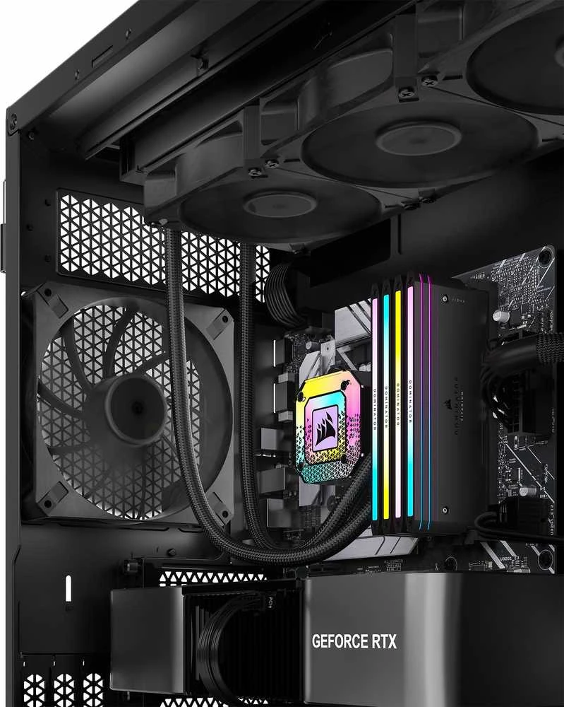 Corsair RS120 MAX 140 mm PWM Dual Juodas CO-9050175-WW