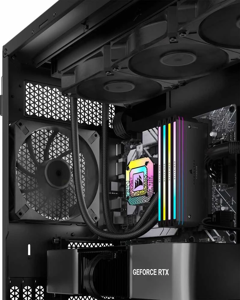 Corsair RS Series RS140 Max PWM korpuso ventiliatorius – 140mm, juodos spalvos