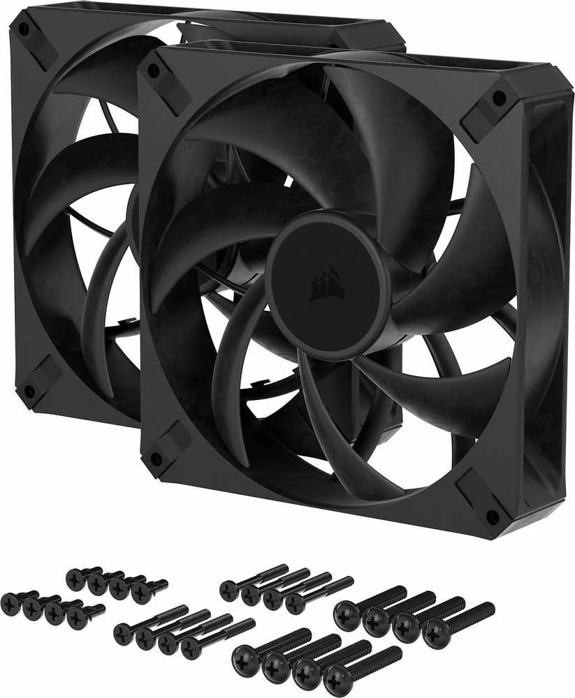 Corsair RS120 MAX 140 mm PWM Dual Juodas CO-9050175-WW