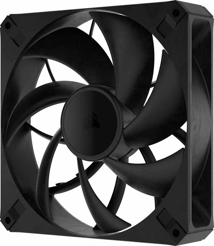 Corsair RS Series RS140 Max PWM korpuso ventiliatorius – 140mm, juodos spalvos