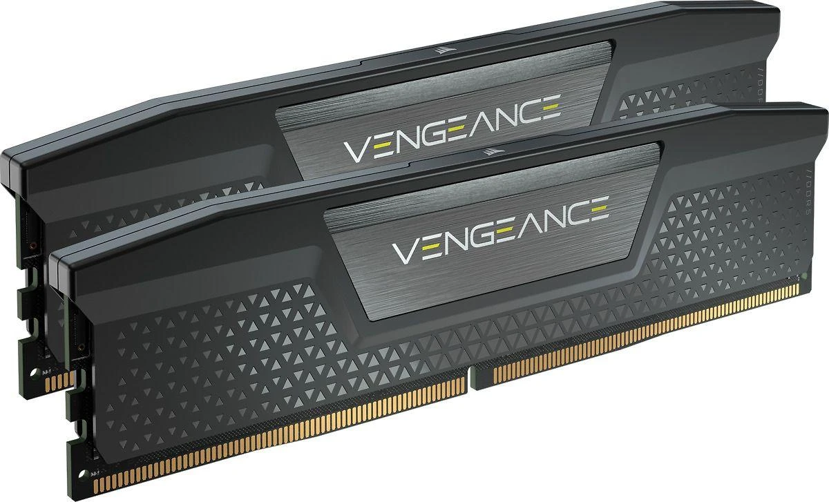 RAM CORSAIR VENGEANCE 32GB 2x16GB DDR5 6400MT/s DIMM Unbuffered 36-48-48-104 Std PMIC XMP 3.0 Juodas Heatspreader Juodas PCB 1.4V