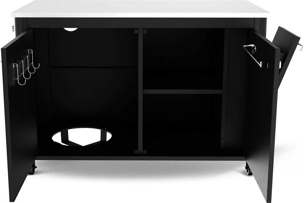 Cozze Outdoor Kitchen -ulkokeittiö / pöytä, kahdella ovella
