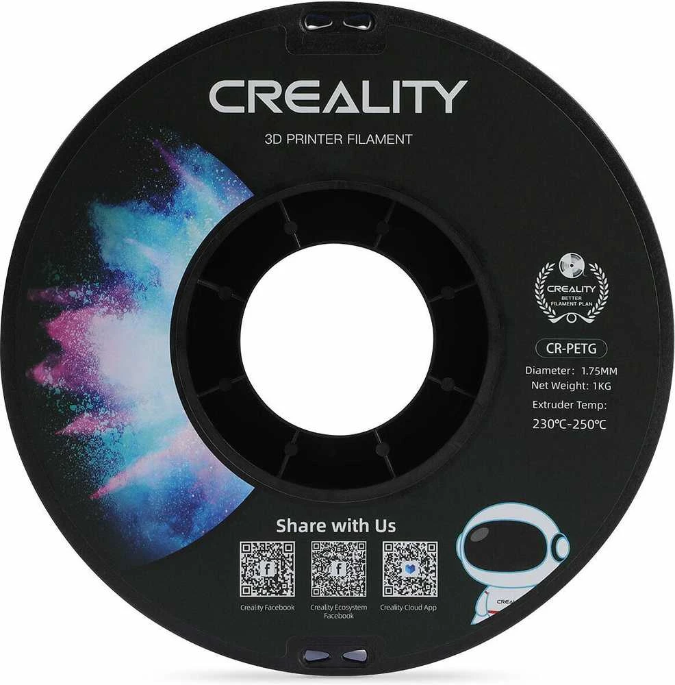 Creality CR-PETG - 1,75mm - 1kg - Skaidrus