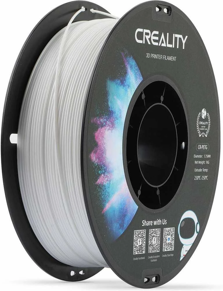 Creality CR-PETG - 1,75mm - 1kg - Baltas
