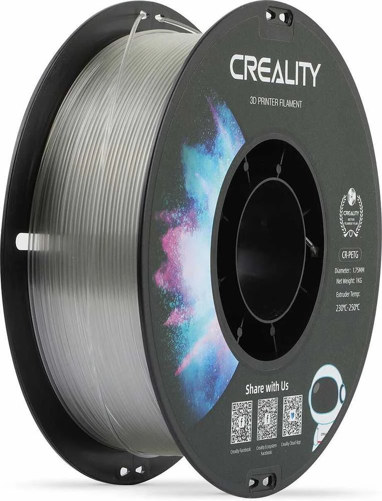 Creality CR-PETG - 1,75mm - 1kg - Skaidrus
