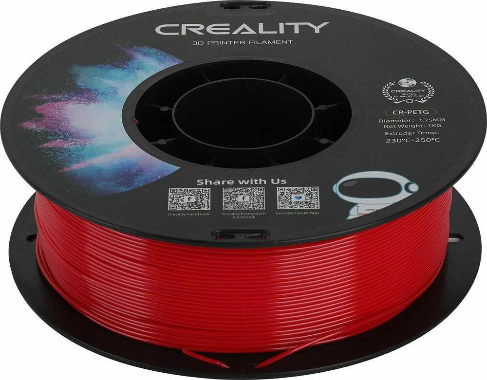 Creality CR-PETG - 1.75mm - 1kg - Raudonas