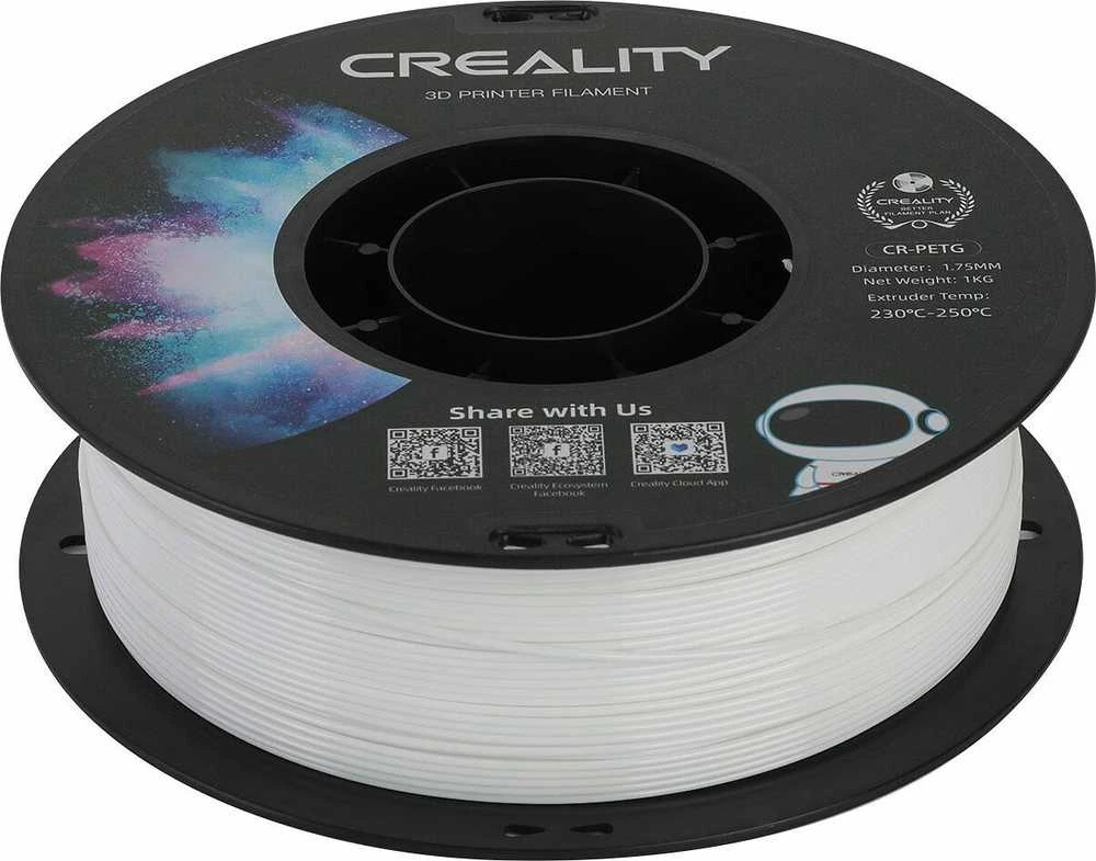 Creality CR-PETG - 1,75mm - 1kg - Baltas