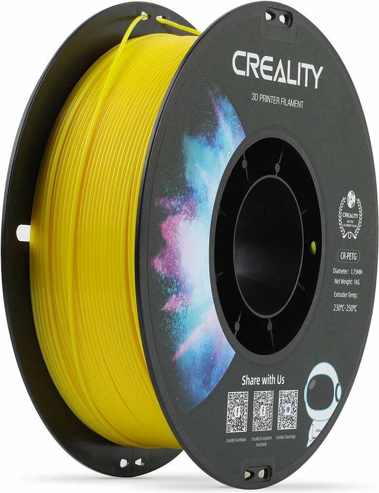 Creality CR-PETG - 1.75mm - 1kg - Geltonas