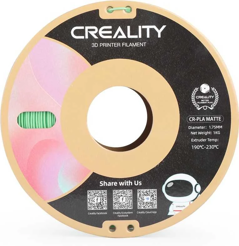 Creality CR-PLA Matte - 1.75mm - 1kg - Avocado Žalias
