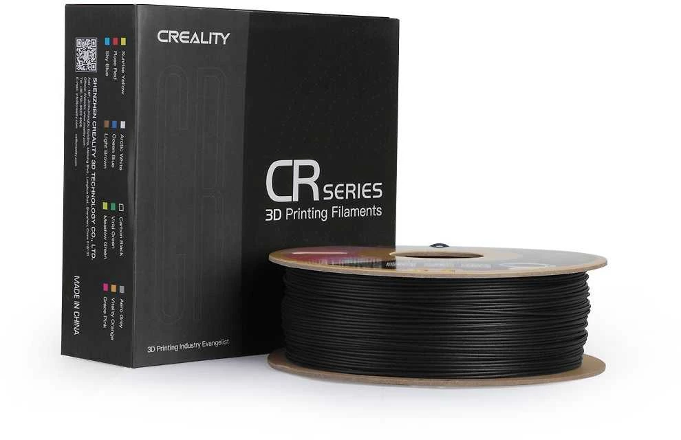 Creality CR-PLA Matte - 1.75mm - 1kg - Matinė juoda