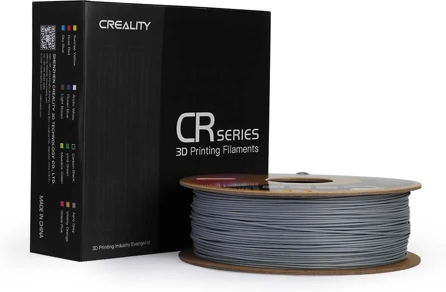 Creality CR-PLA Matte - 1.75mm - 1kg - Matinė pilka