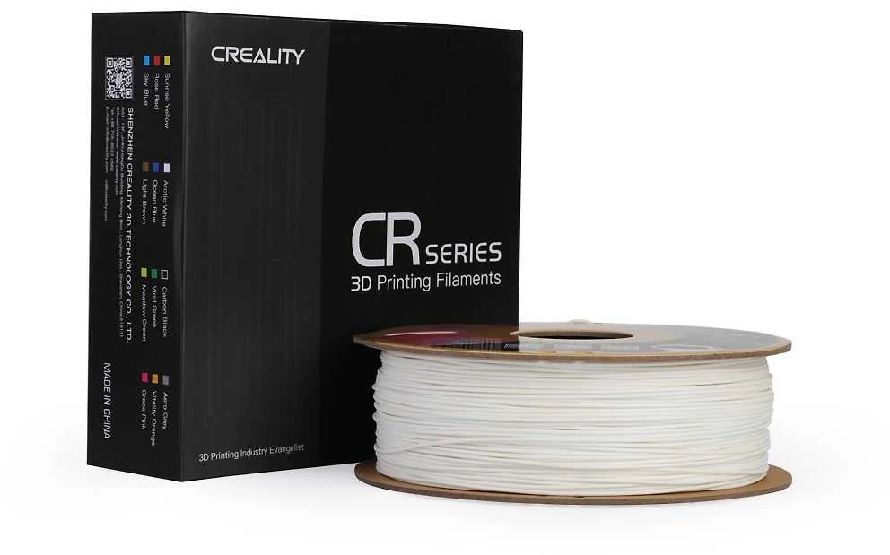 Creality CR-PLA Matinis - 1,75mm - 1kg - Gipsinis Baltas