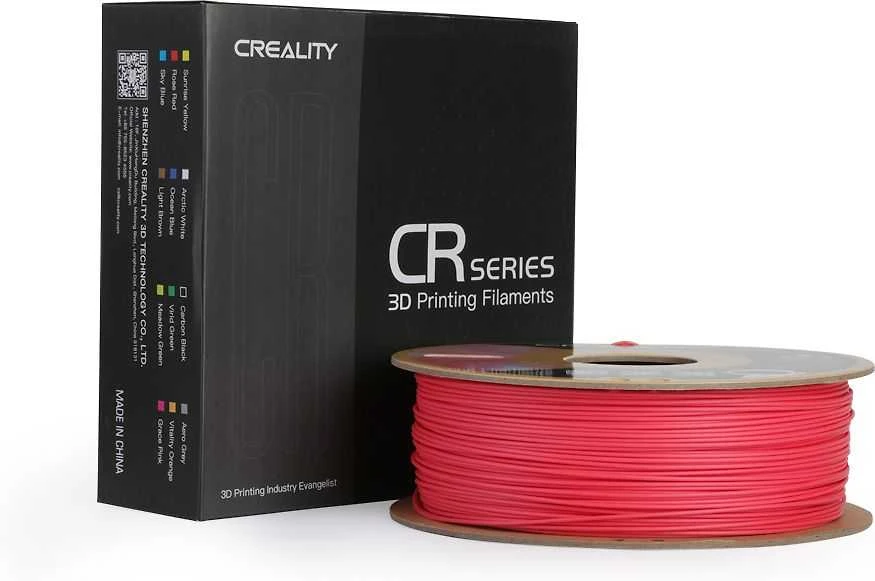Creality CR-PLA Matte - 1.75mm - 1kg - Strawberry Raudona