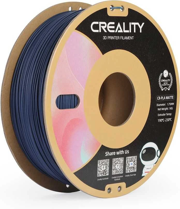 Creality CR-PLA Matte - 1.75mm - 1kg - Navy Mėlyna