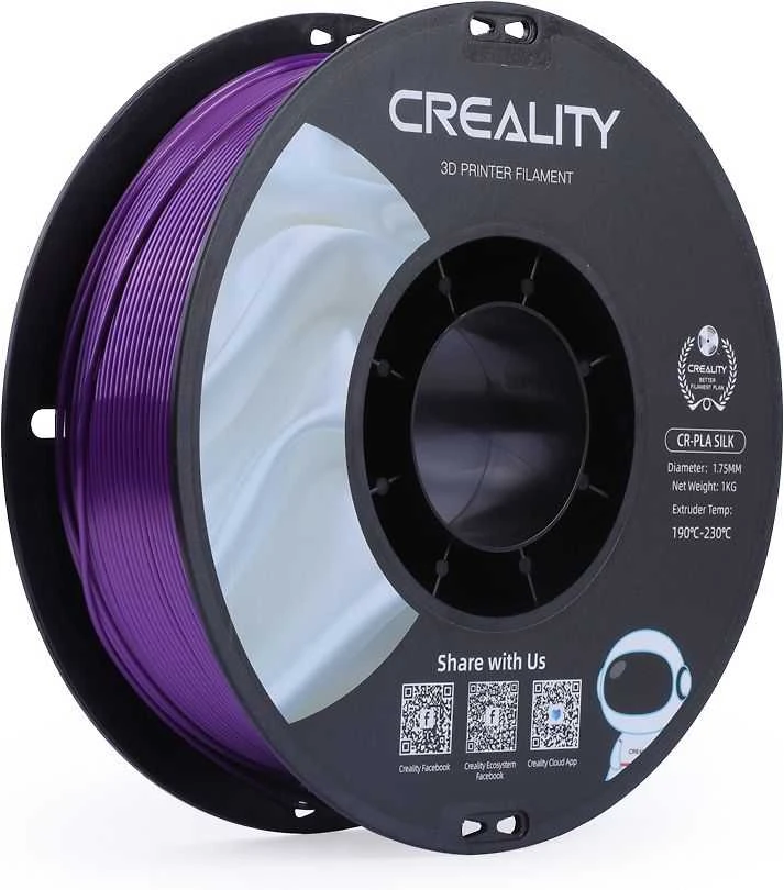 Creality CR-PLA Silk - 1.75mm - 1kg - Violetinis
