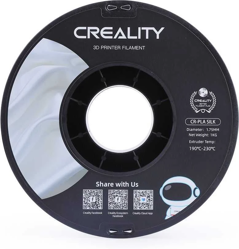 Creality CR-PLA Silk - 1.75mm - 1kg - Mėlynas