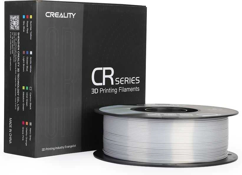 Creality CR-PLA Silk - 1.75mm - 1kg - Sidabrinis