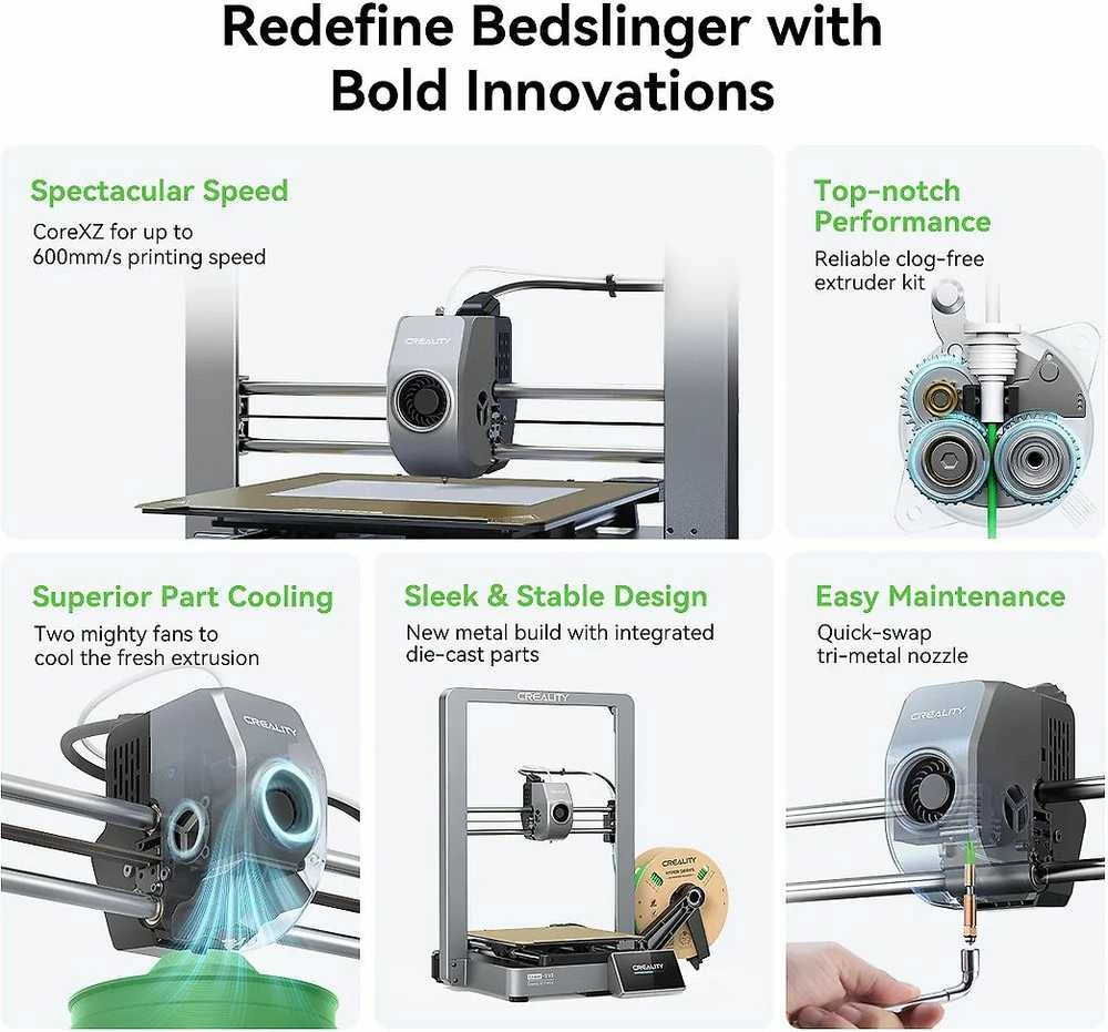 3D spausdintuvas – Creality Ender-3 V3