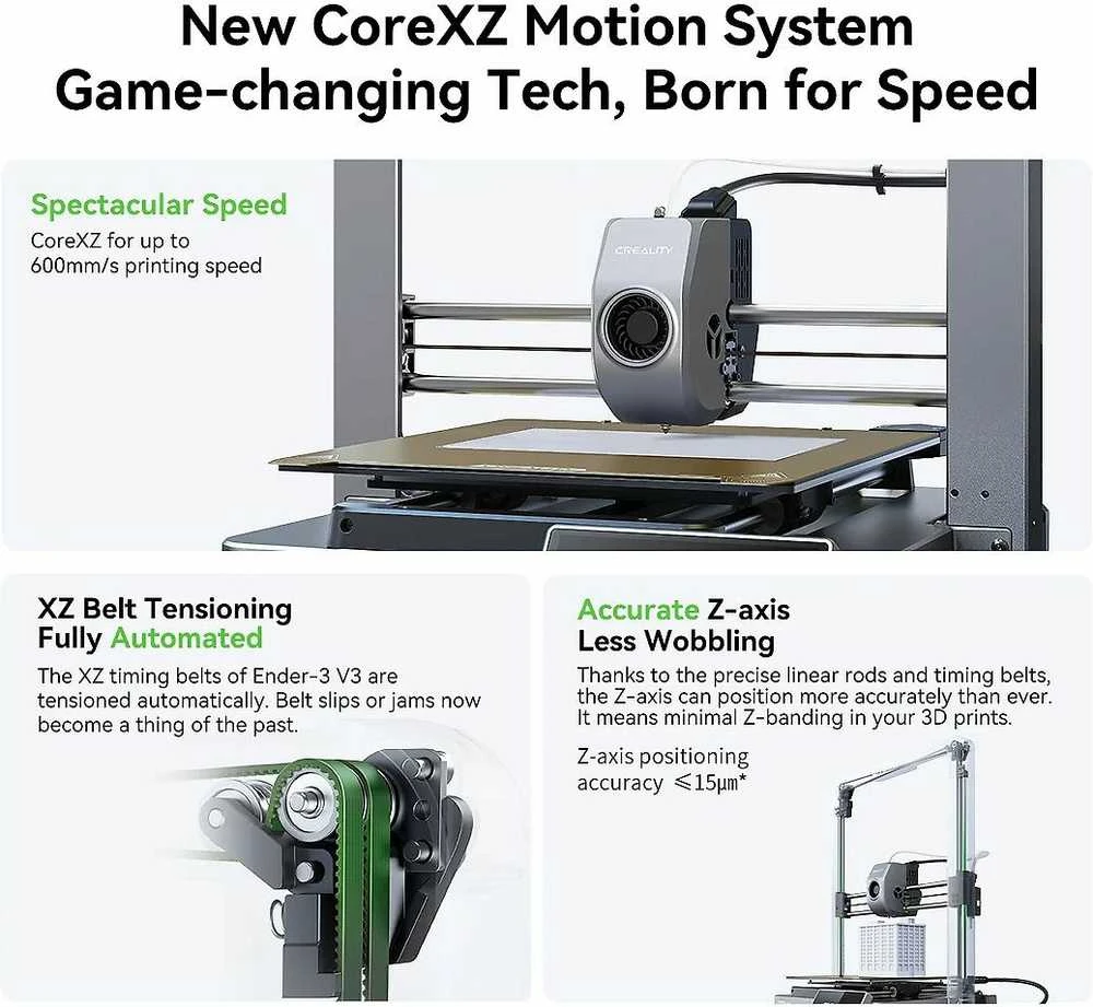 3D spausdintuvas – Creality Ender-3 V3