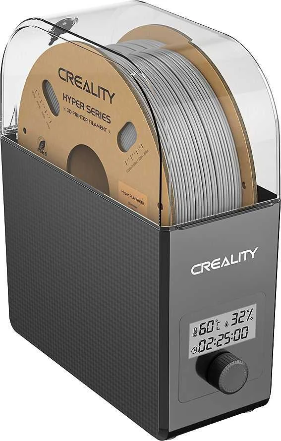 Creality 3D džiovintuvas su ekranu ir plastiko ritiniu