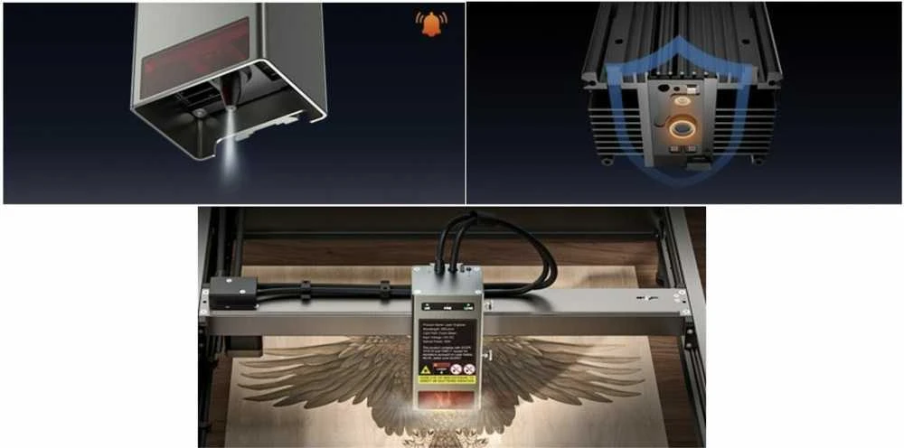 Creality lazerinės graviravimo staklės Falcon 2 - 40W