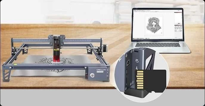 Creality Falcon lazerinės graviravimo staklės - 10W